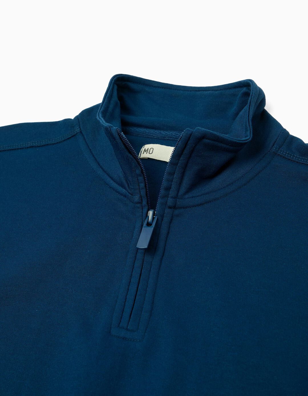 Sweatshirt com Fecho, Menino, Azul Escuro