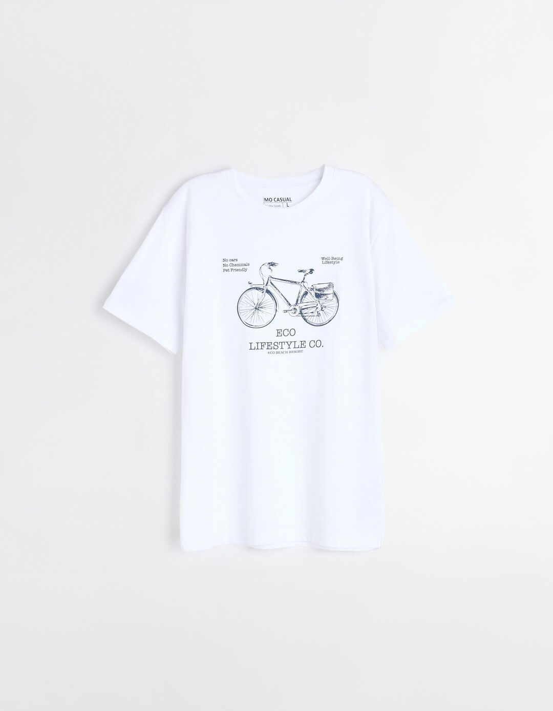 T-shirt Jersey, Homem, Branco