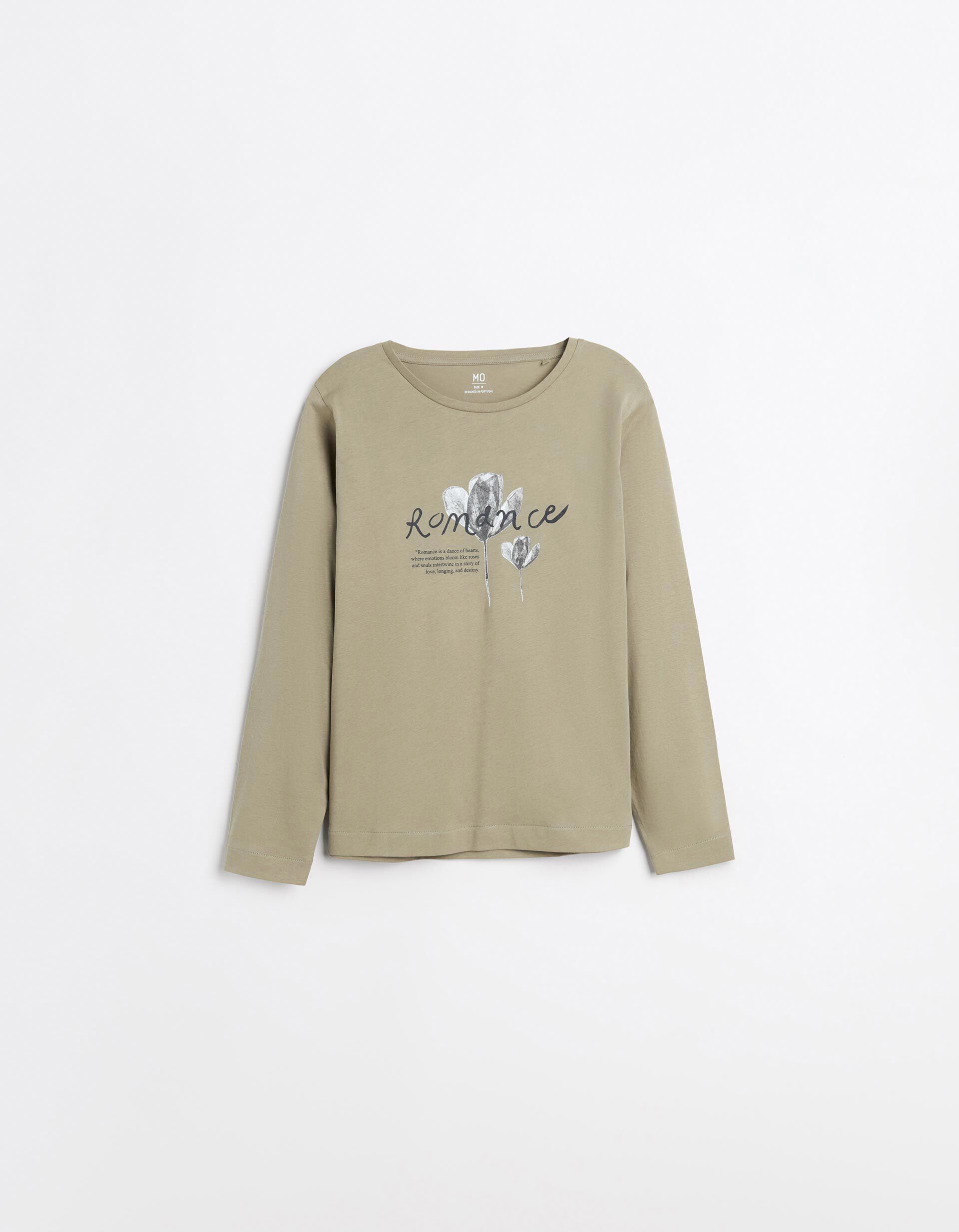 Comprar Online T-shirt Manga Comprida, Mulher, Verde