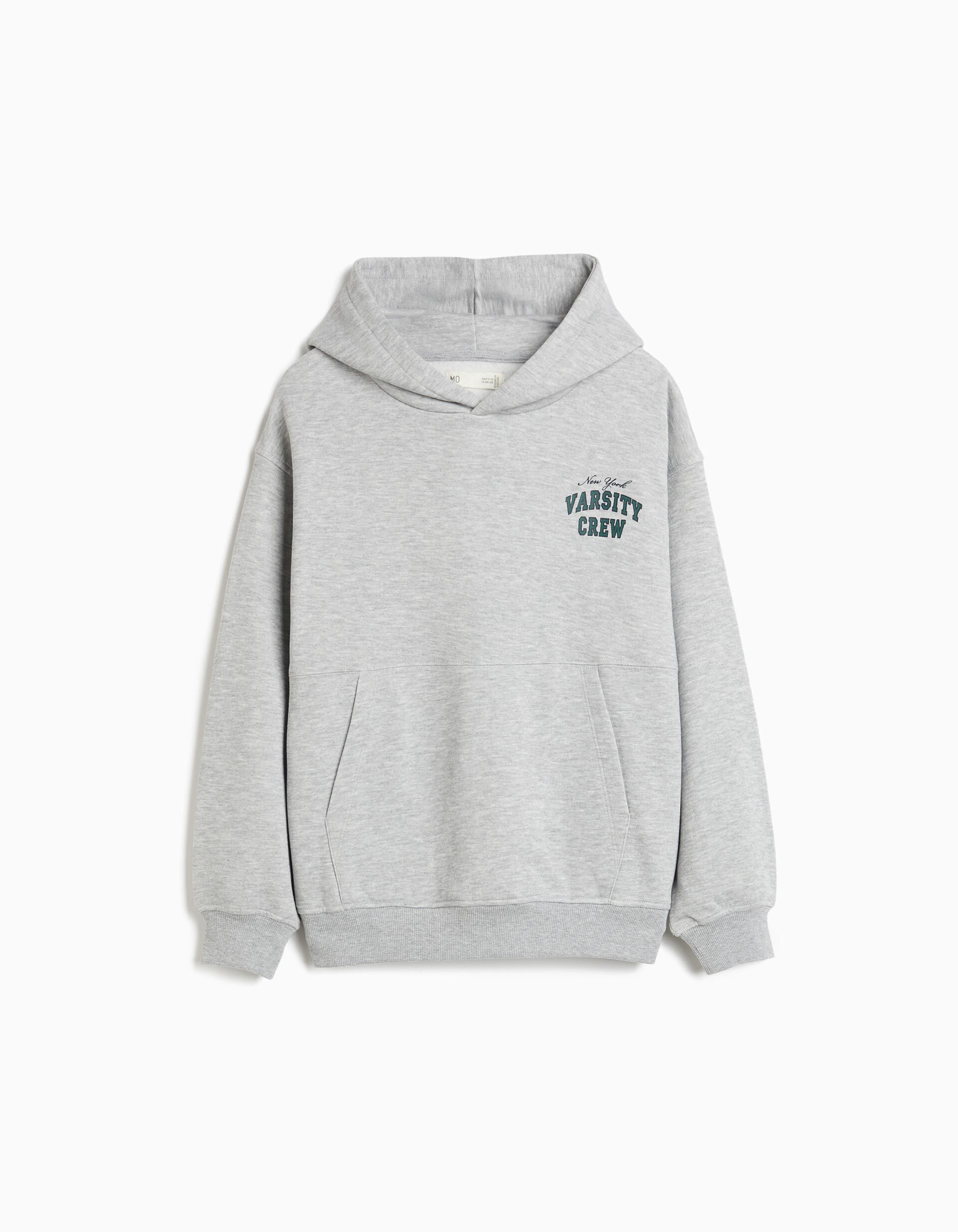 Comprar Online Sweatshirt De Felpa, Menino, Cinzento Claro