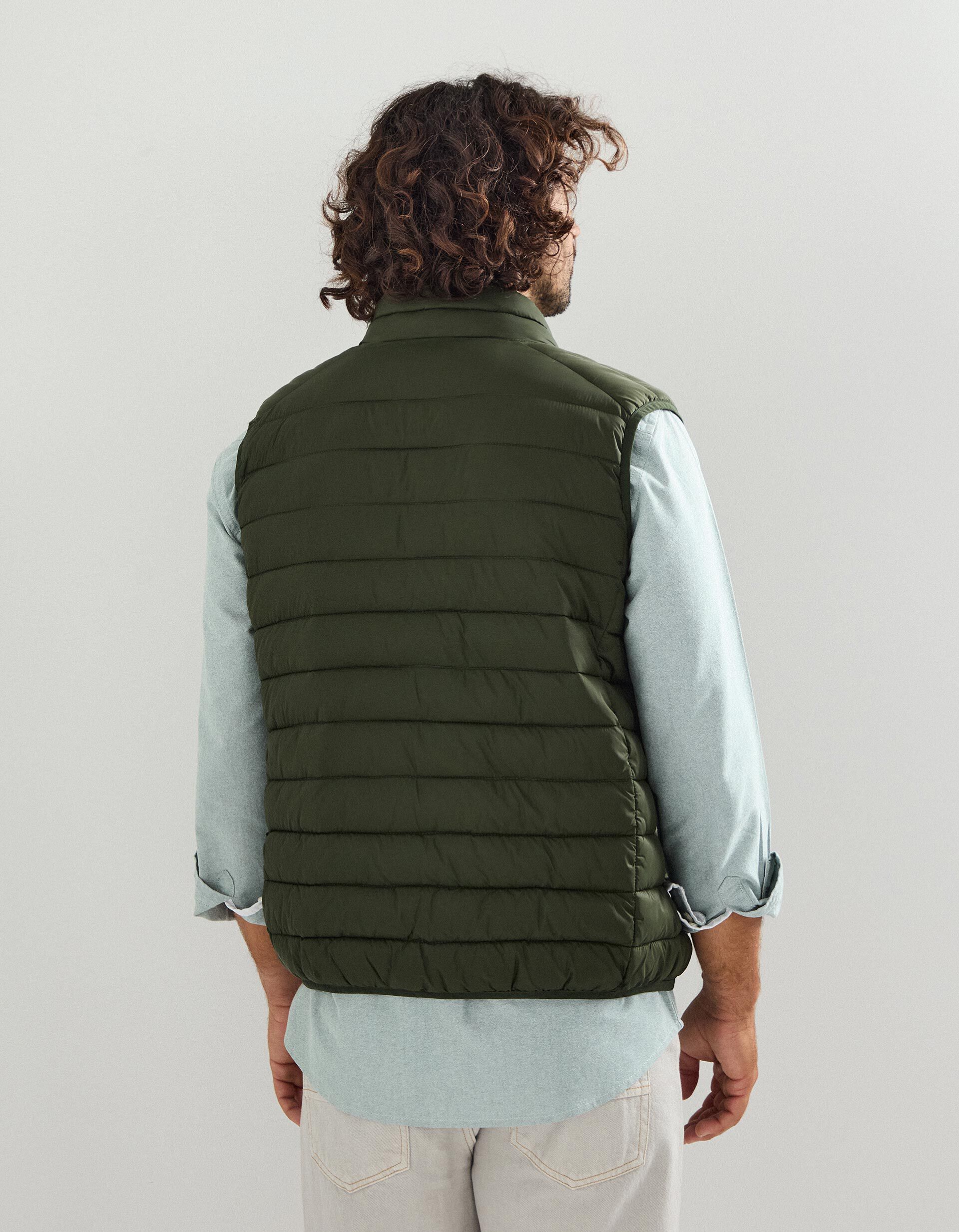 Comprar Online Colete Acolchoado, Homem, Verde Escuro