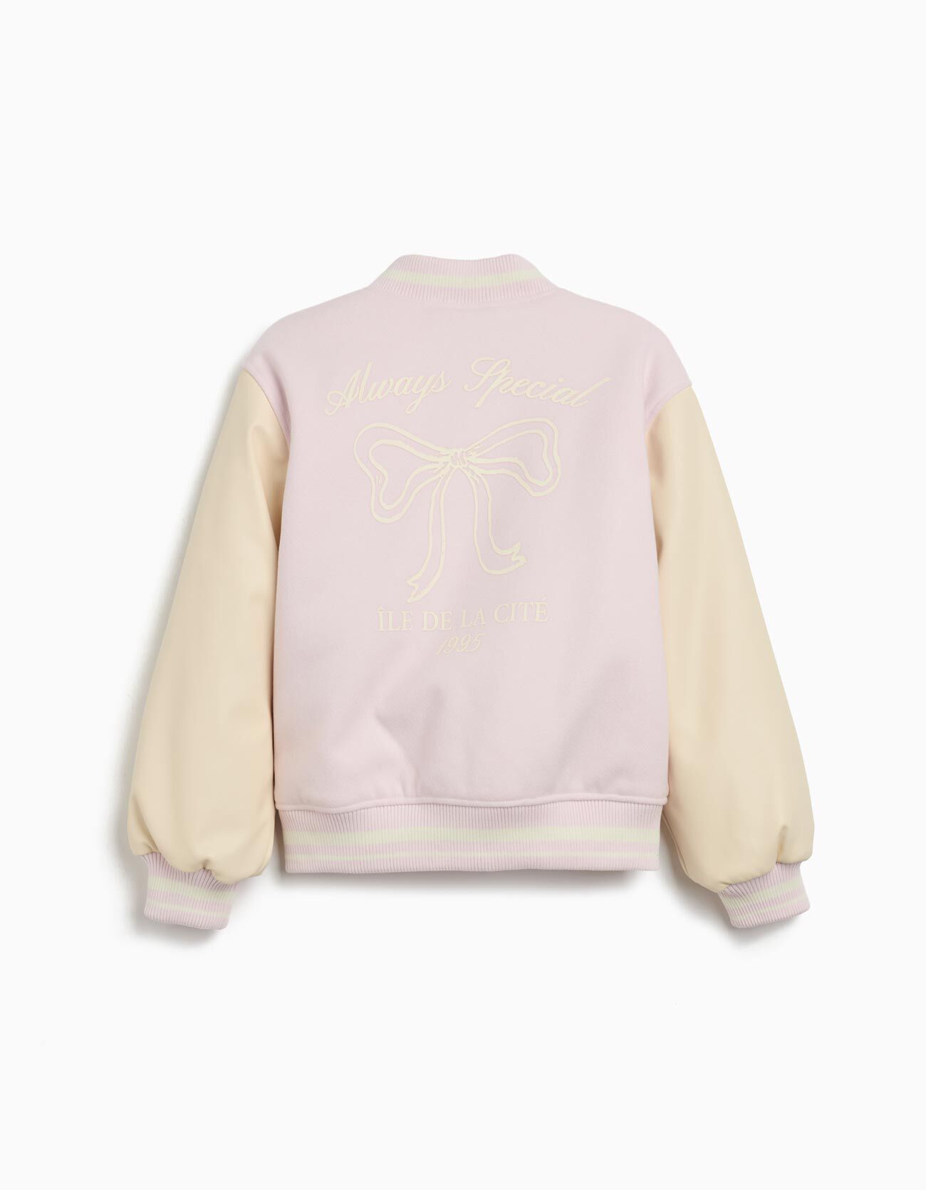 Comprar Online Casaco Bomber, Menina, Rosa Claro