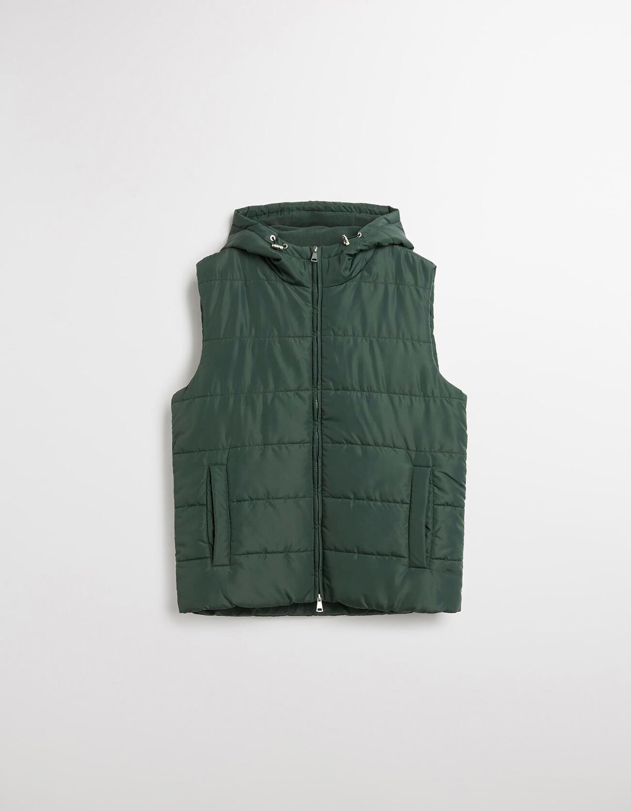 Comprar Online Colete com Capuz, Homem, Verde Escuro