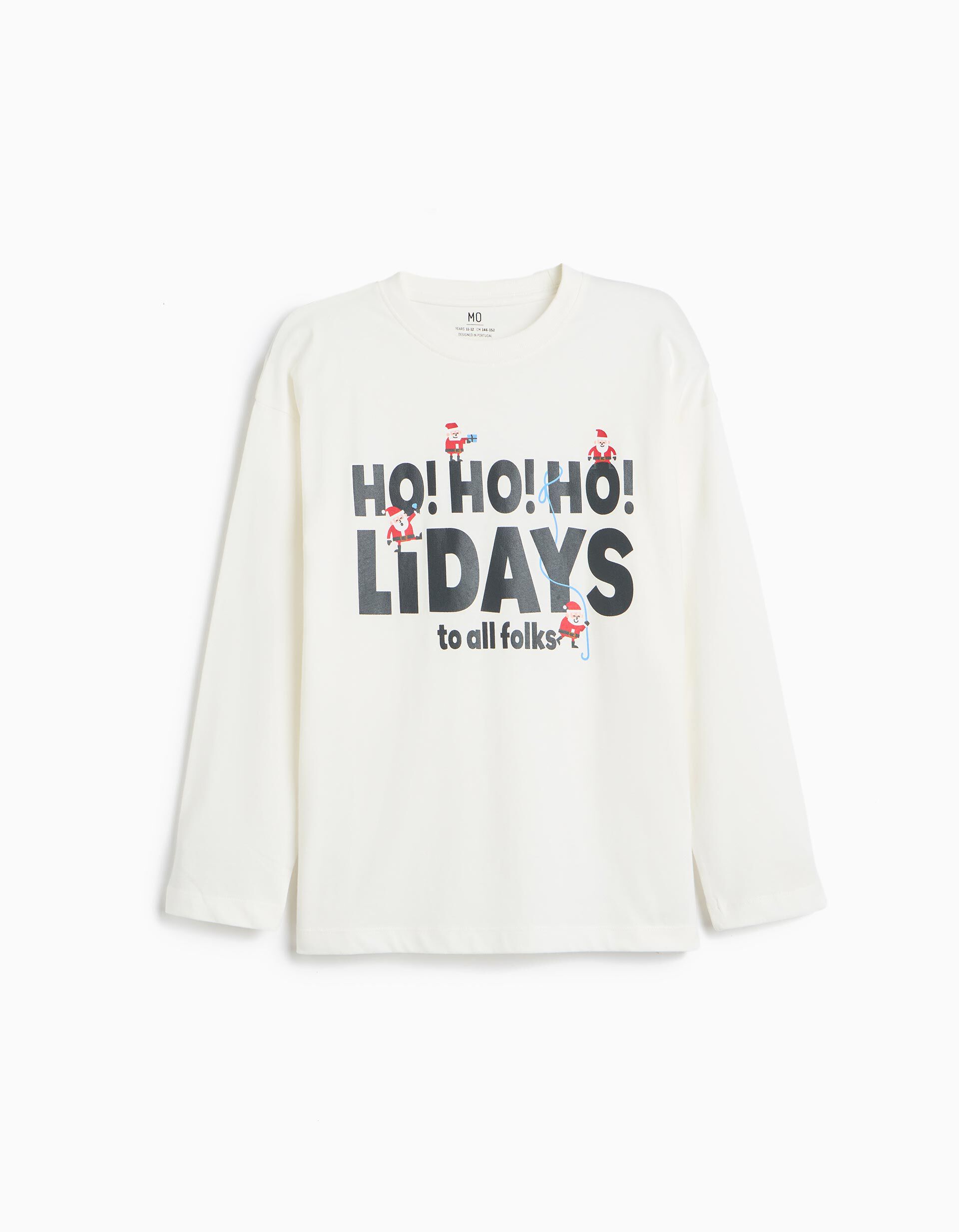 Comprar Online T-shirt De Manga Comprida, Menino, Branco