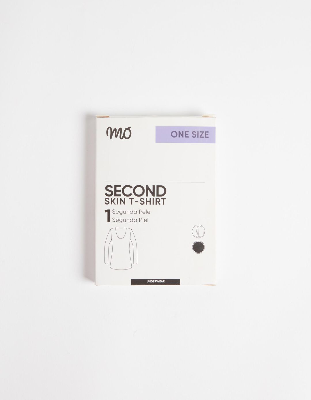 Second Skin T-shirt, Women, Black