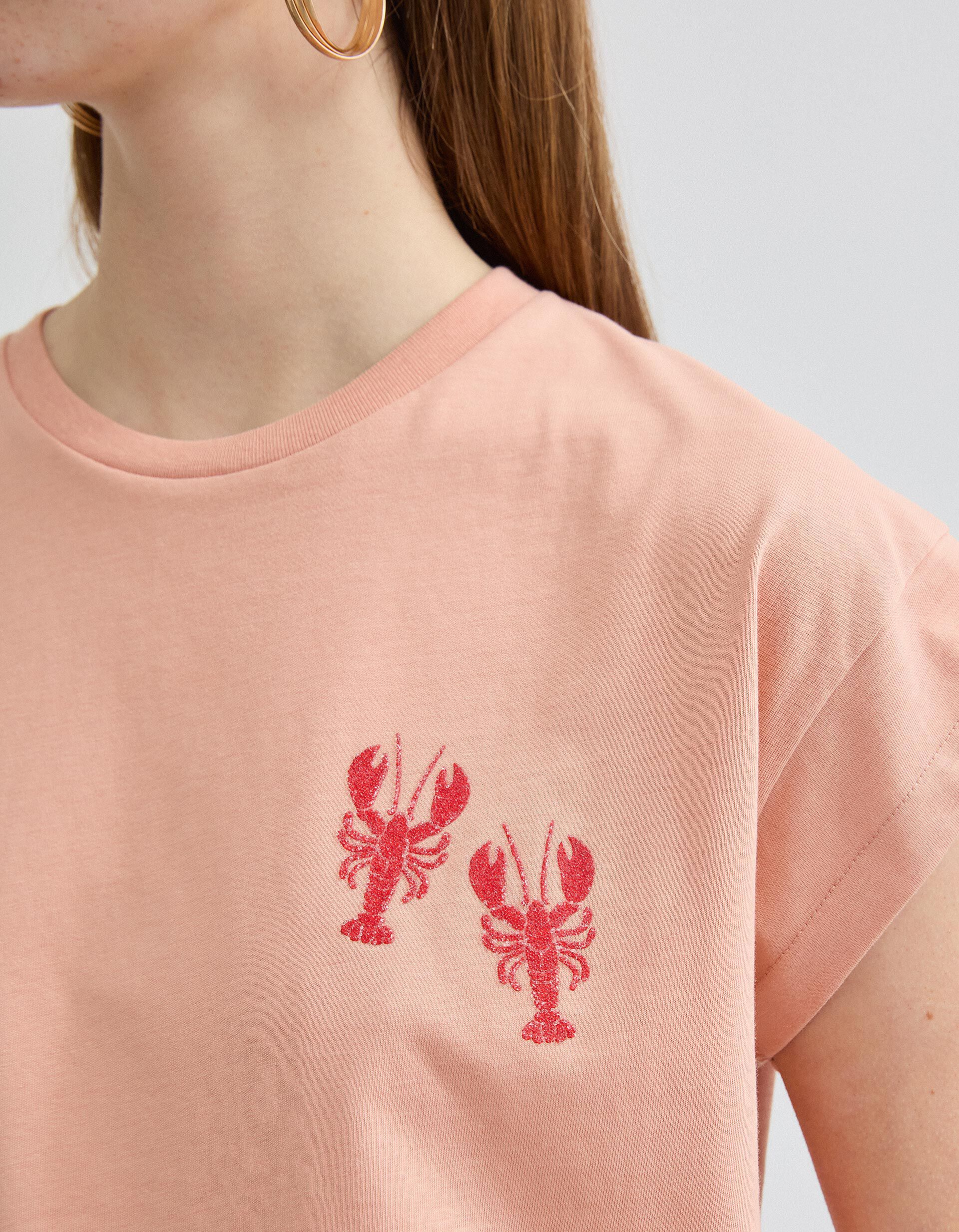 Comprar Online T-shirt Estampado, Mulher, Laranja