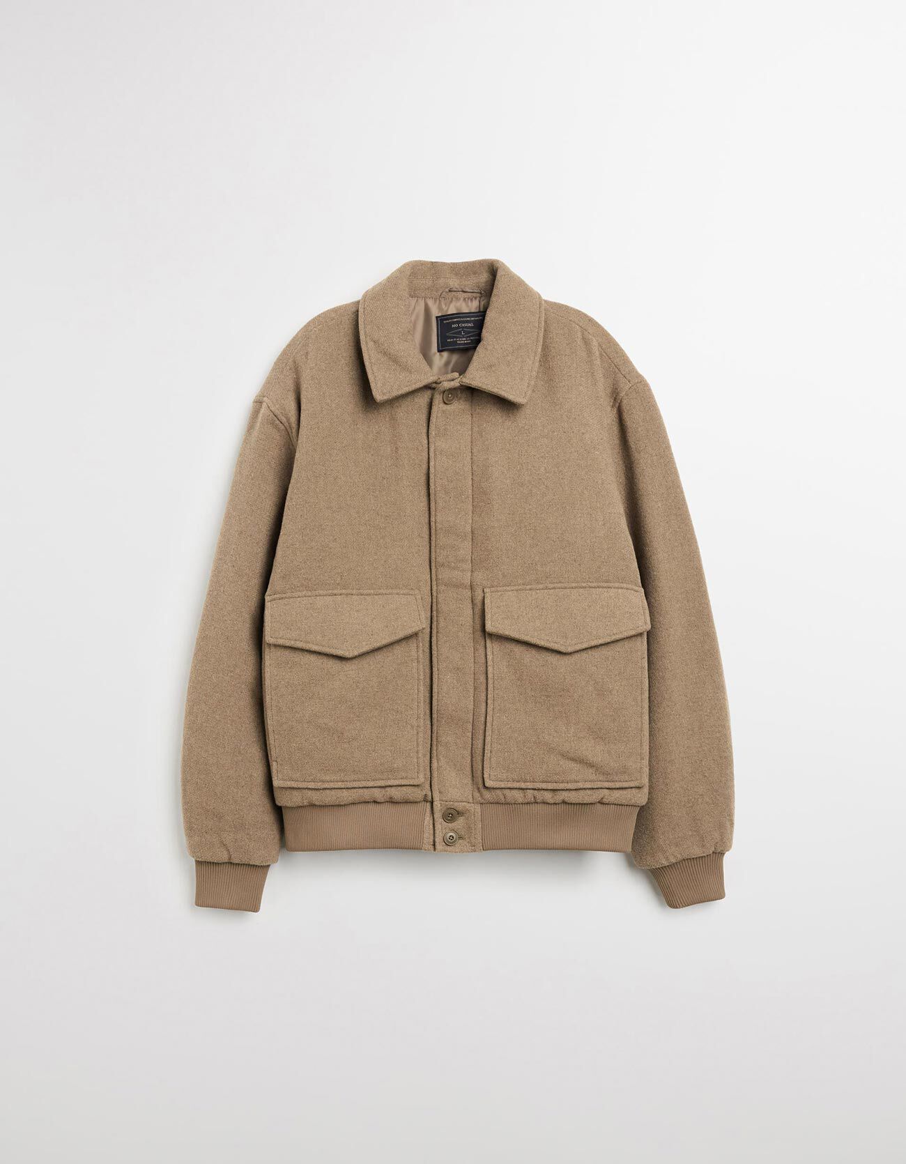 Comprar Online Casaco Bomber, Homem, Bege