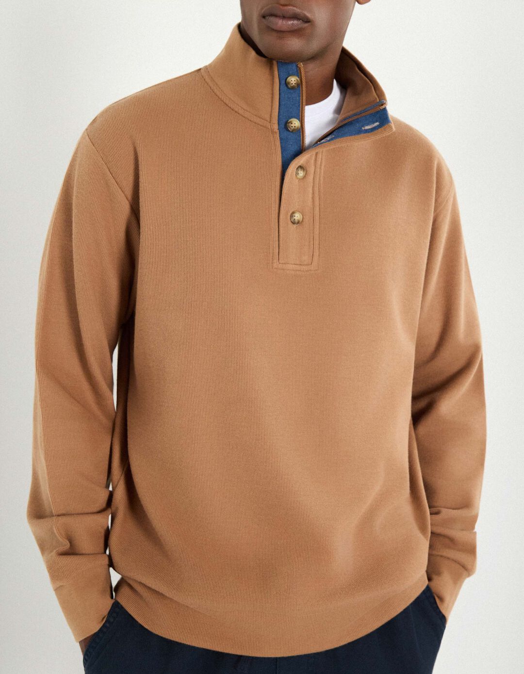 Sweatshirt Gola Subida, Homem, Castanho Claro