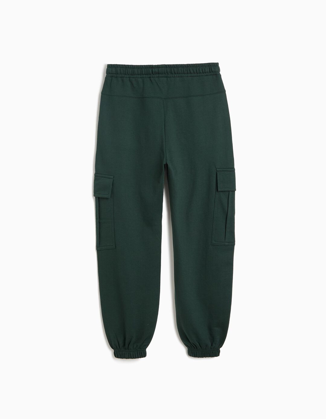 Cal&ccedil;as Jogger Em Felpa, Menino, Verde Escuro