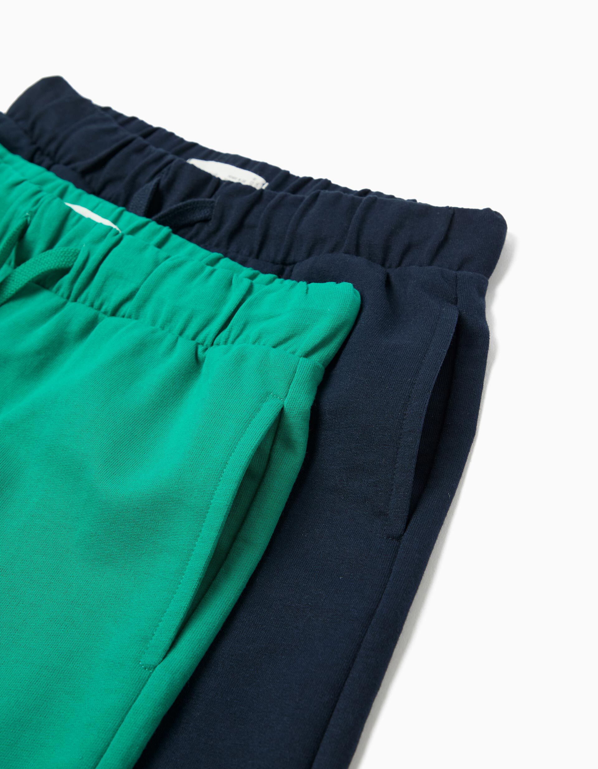 Comprar Online Pack 2 Cal&ccedil;&otilde;es de Felpa, Menino, Verde