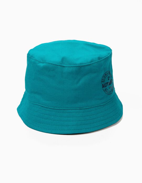 Chap&eacute;u para Menino 'ZY 1996', Verde Azulado