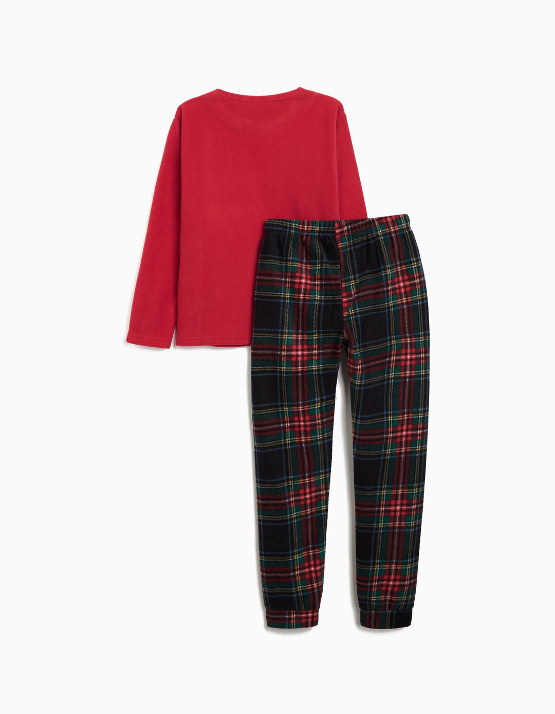 Pijama Polar de Natal, Menino, Vermelho