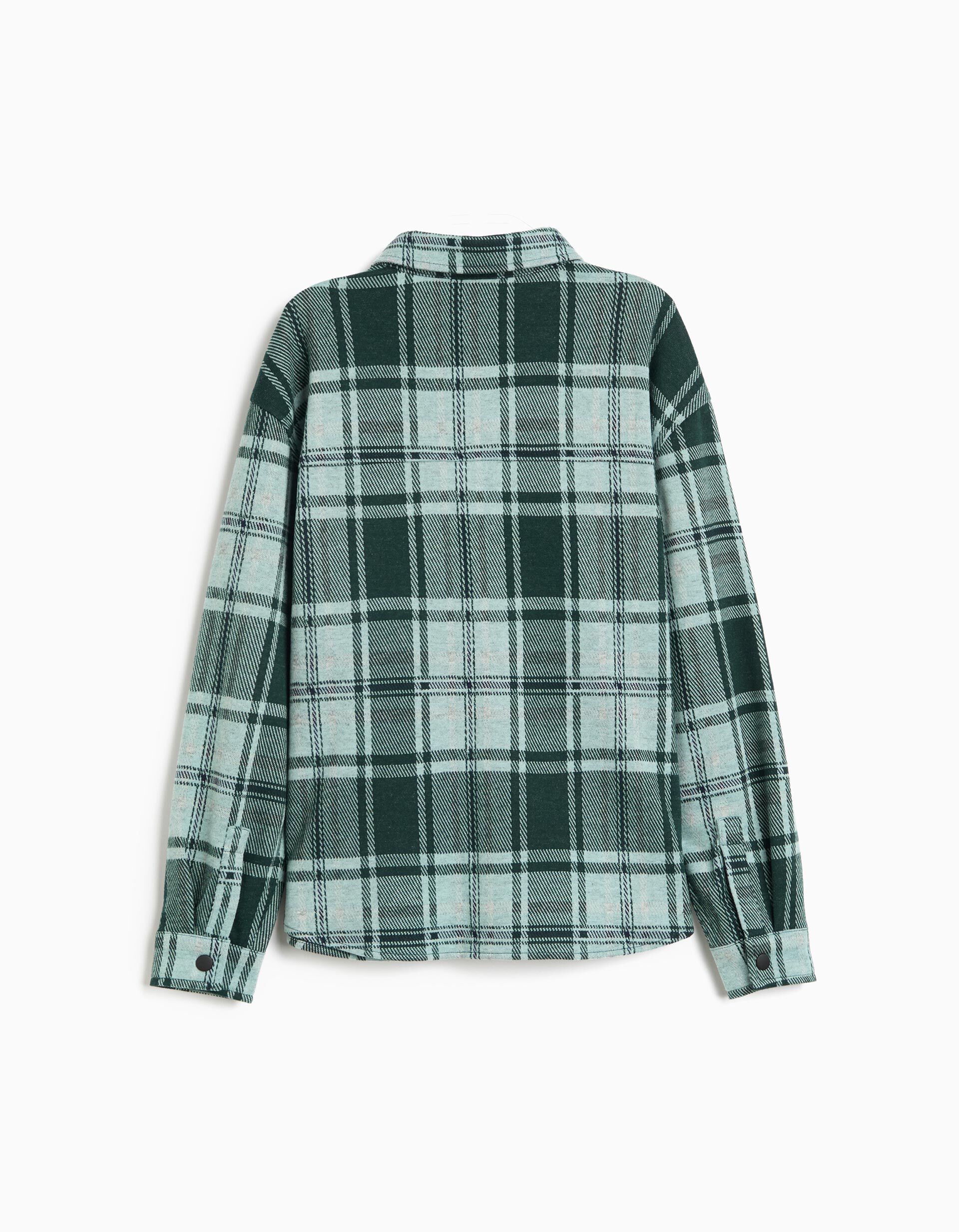 Comprar Online Camisa Xadrez, Menino, Verde Escuro
