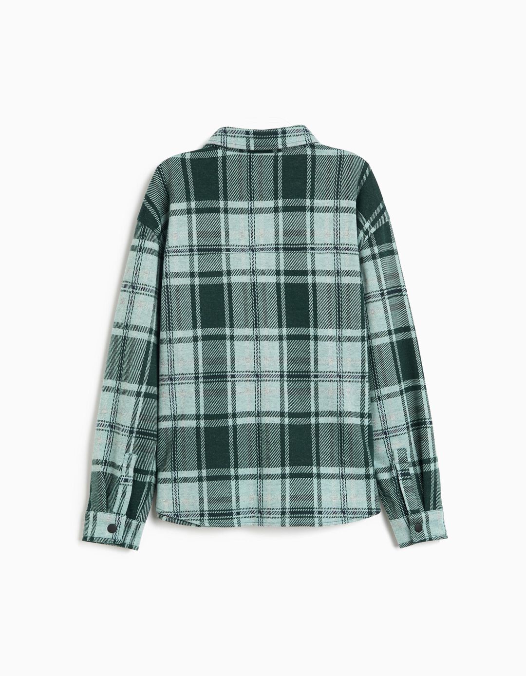 Camisa Xadrez, Menino, Verde Escuro