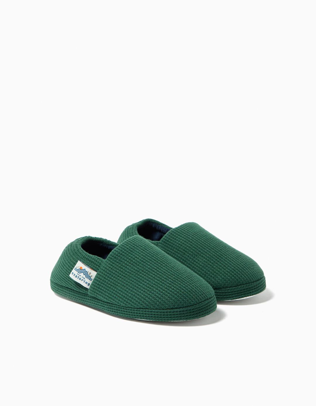 Pantufas, Menino, Verde