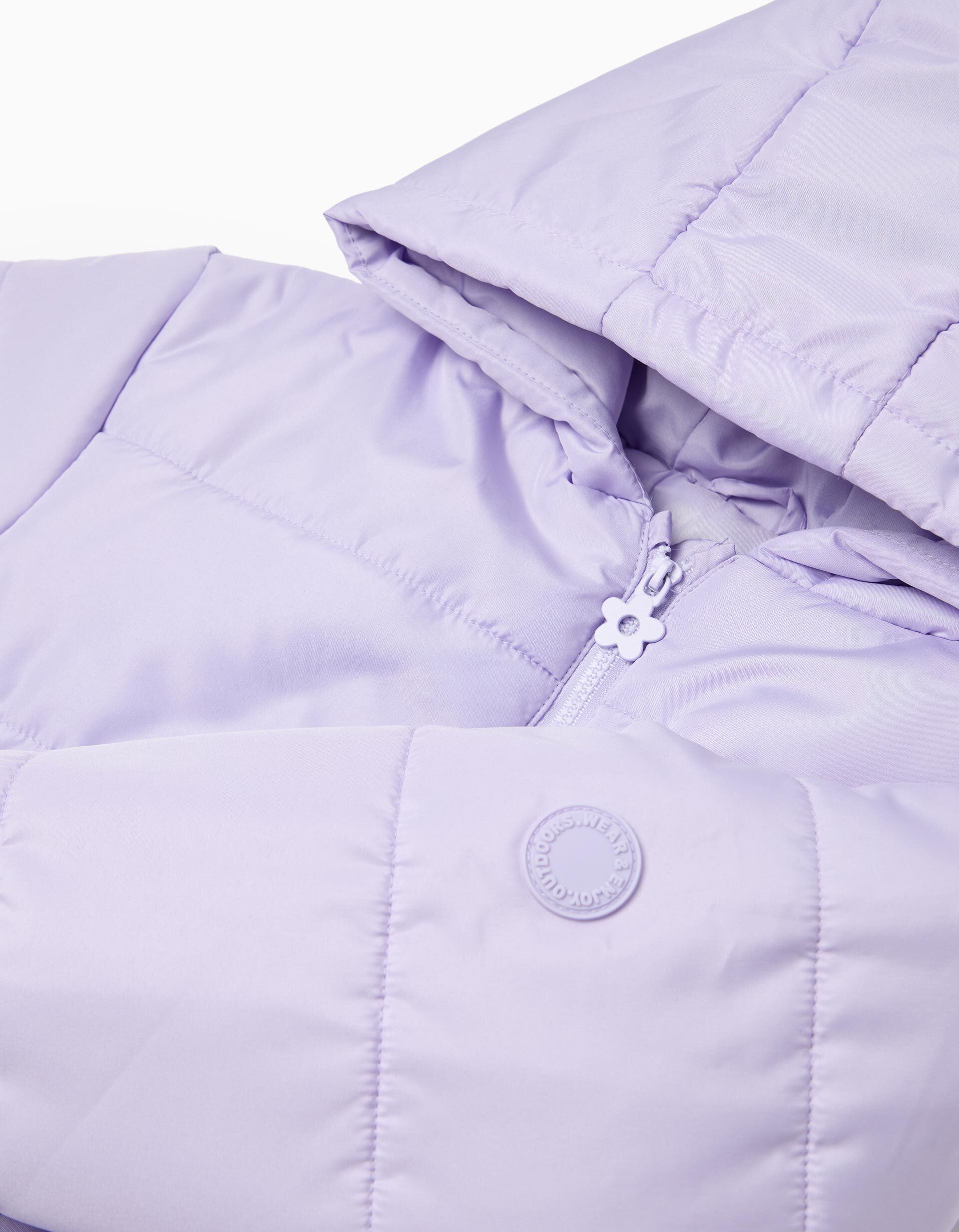 Comprar Online Casaco Acolchoado, Menina, Roxo Claro