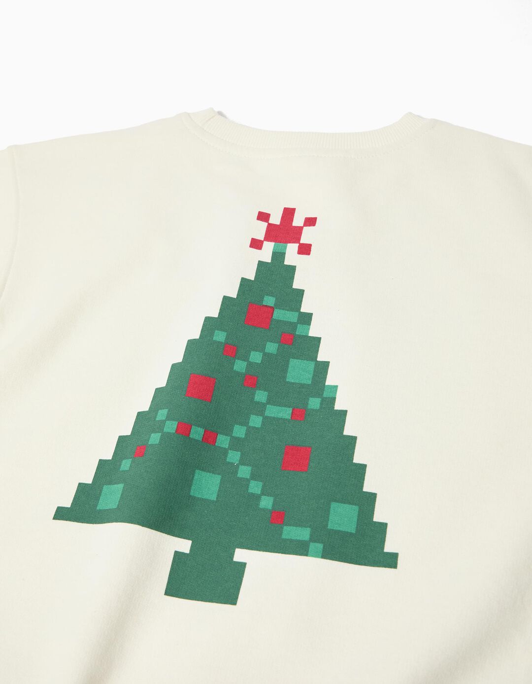 Sweatshirt de Natal, Menino, Branco