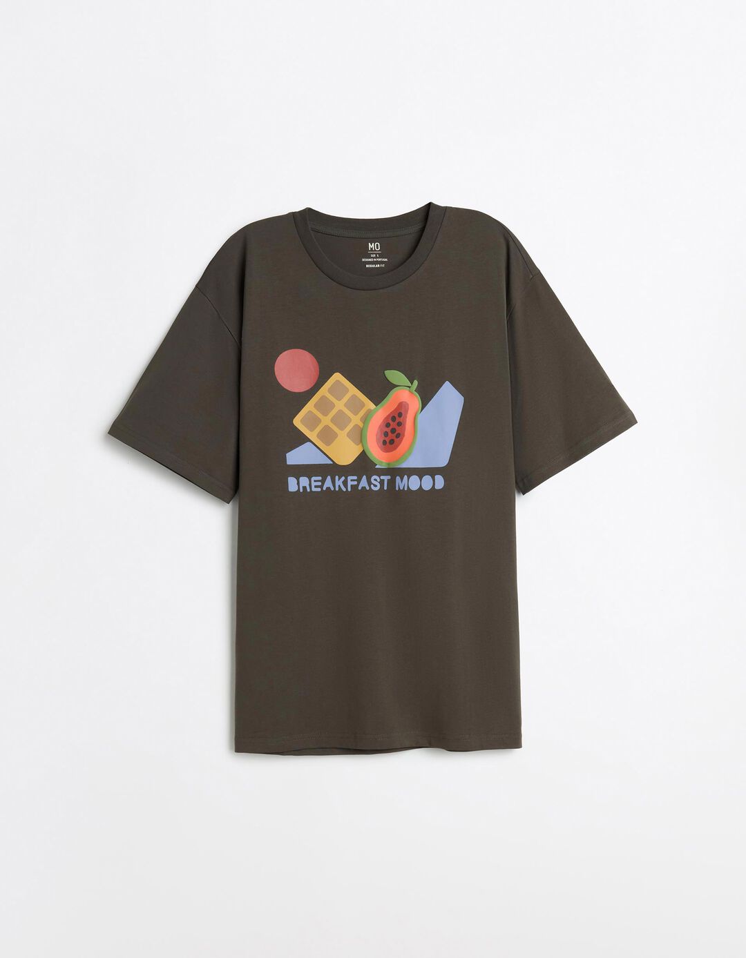 T-shirt Jersey, Homem, Cinzento Escuro