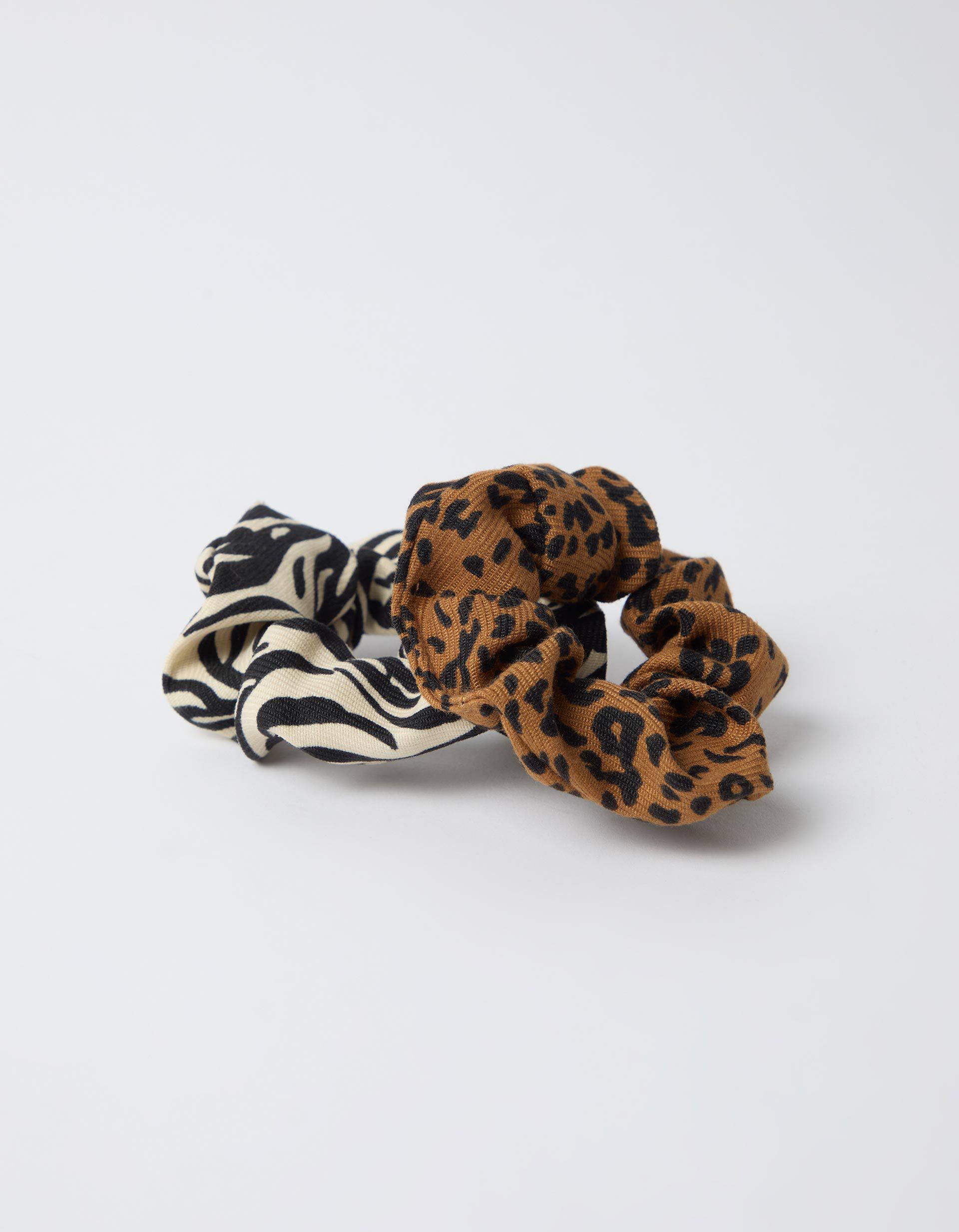 Comprar Online Pack 2 El&aacute;sticos Scrunchies, Mulher, Multicolor
