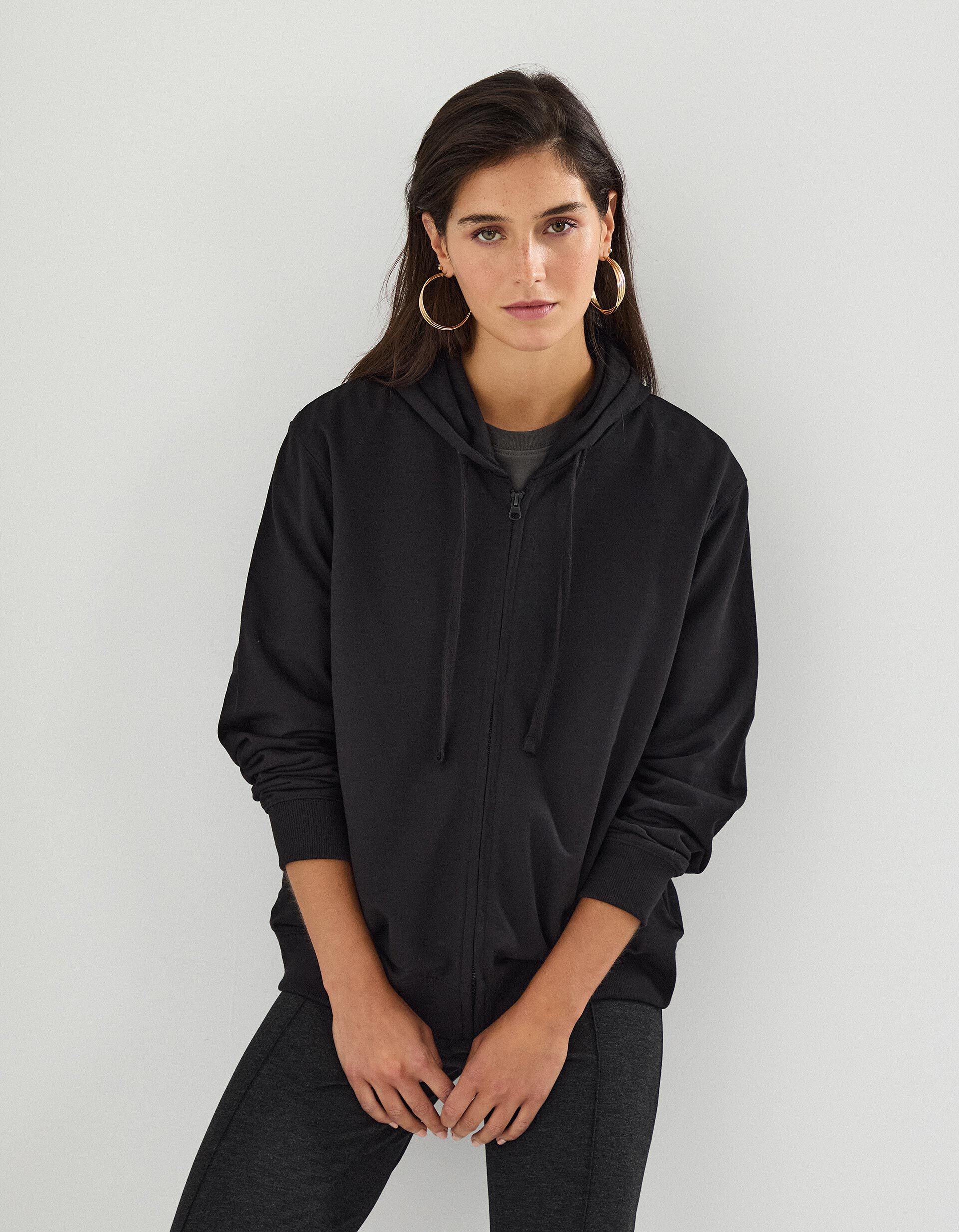 Comprar Online Casaco com Capuz, Mulher, Preto