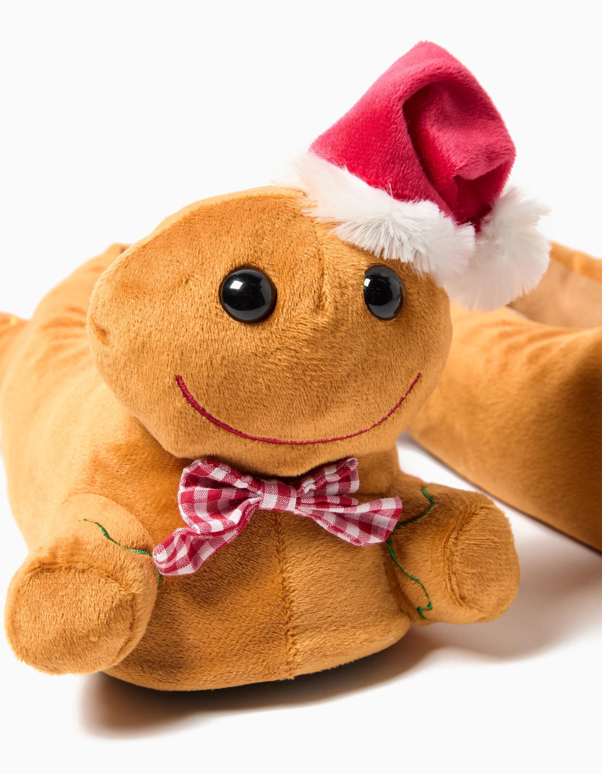 Comprar Online Pantufas de Natal, Crian&ccedil;a, Bege