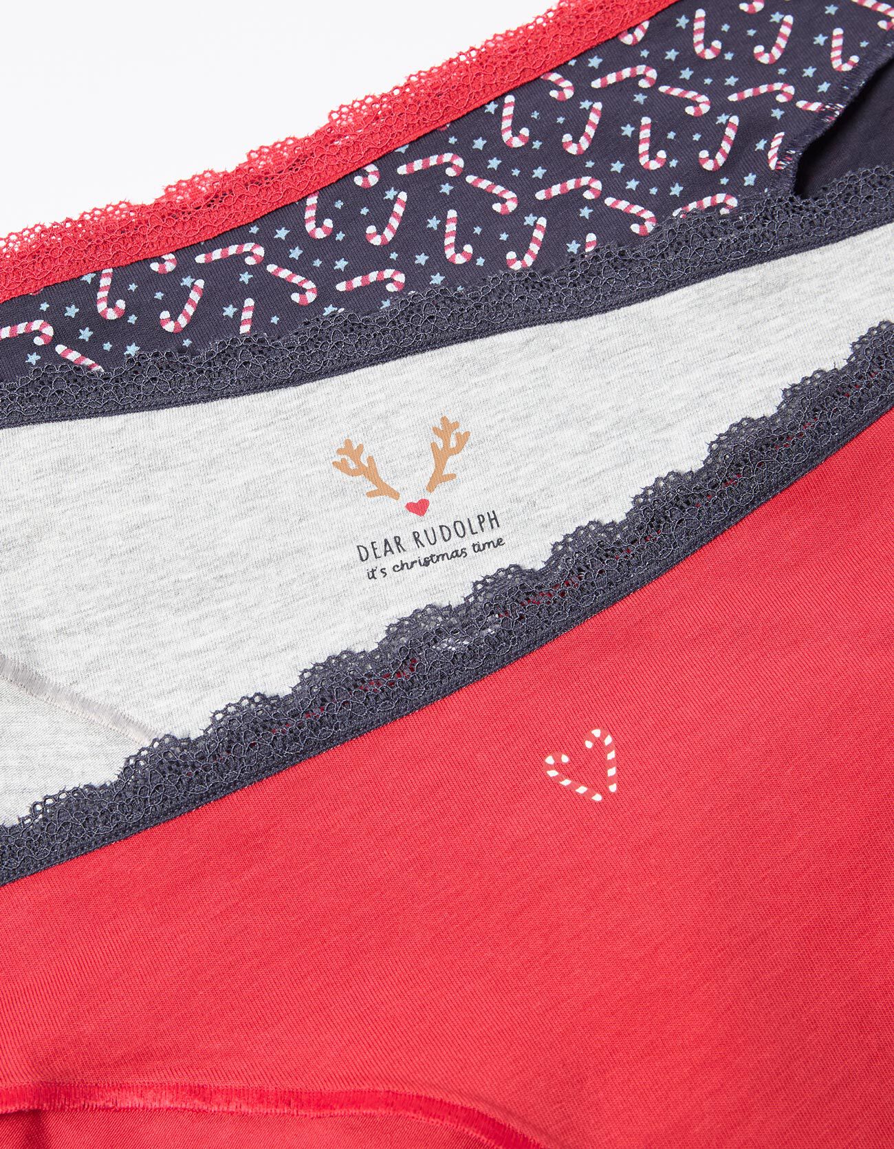 Comprar Online Pack 3 Cuecas, Mulher, Vermelho