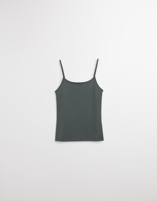 Comprar Online Top, Mulher, Cinzento Escuro