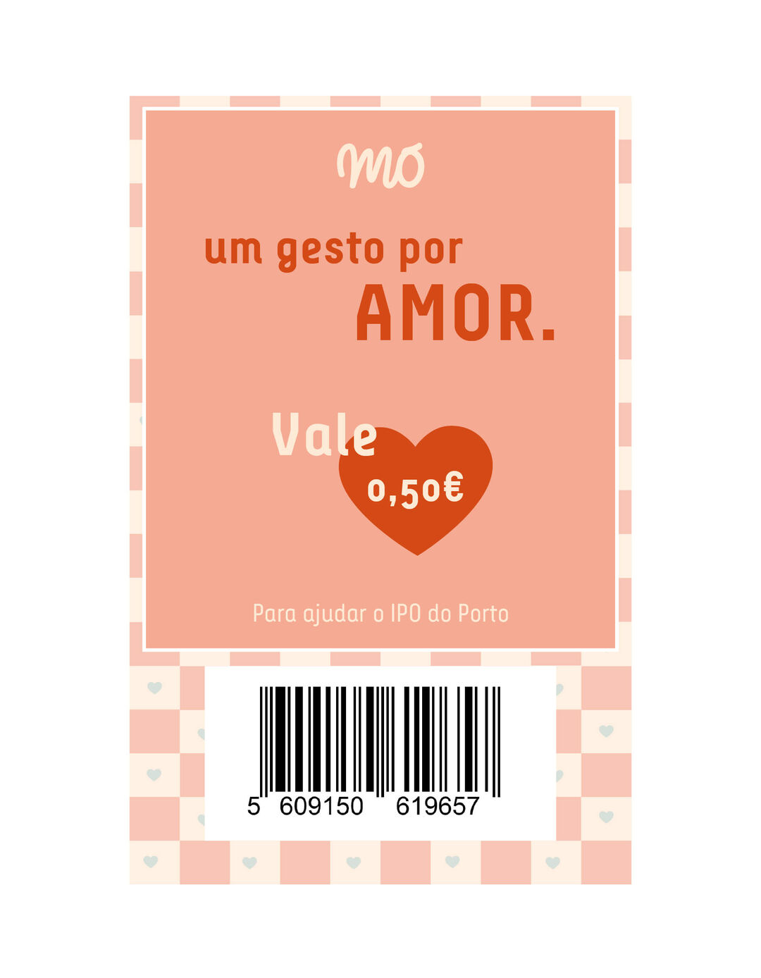 Vale 0,50€ Um Gesto por Amor - Movimento Rosa