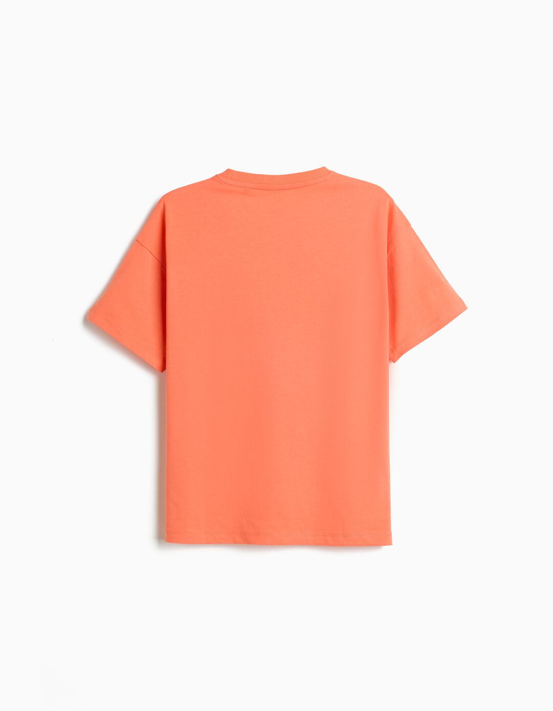 T-shirt Estampada, Menino, Laranja