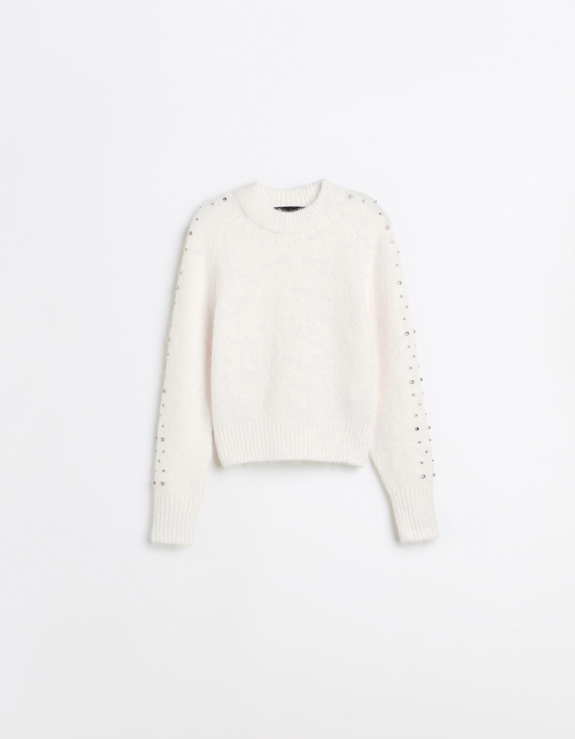 Comprar Online Camisola De Malha, Mulher, Branco