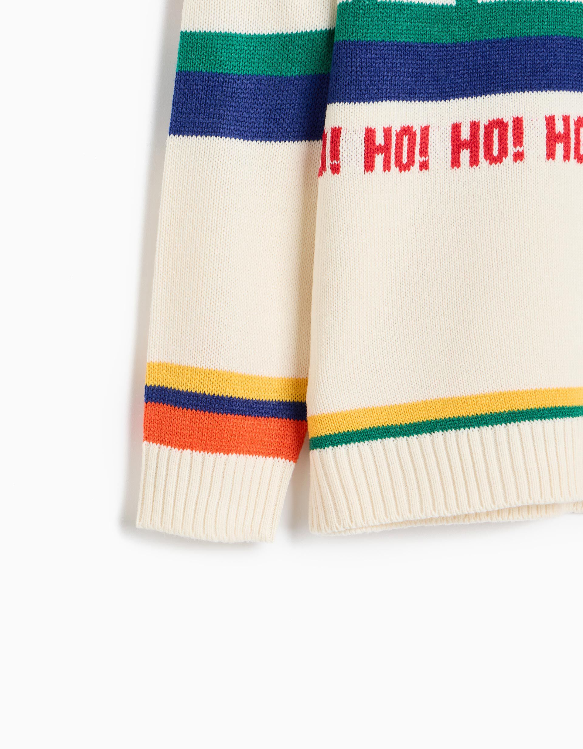 Comprar Online Camisola De Malha De Natal, Menino, Cru