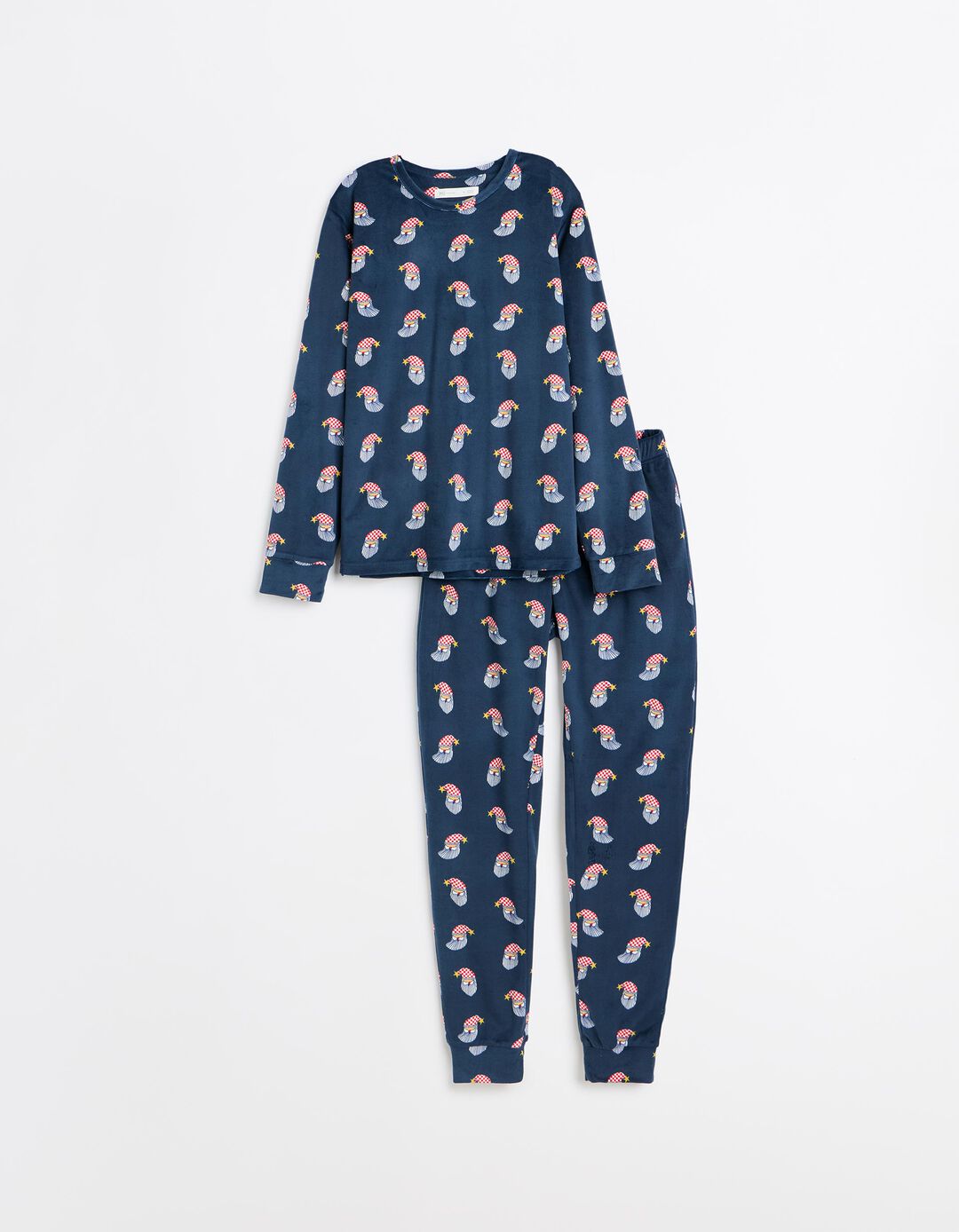 Pijama Aveludado, Homem, Azul Escuro
