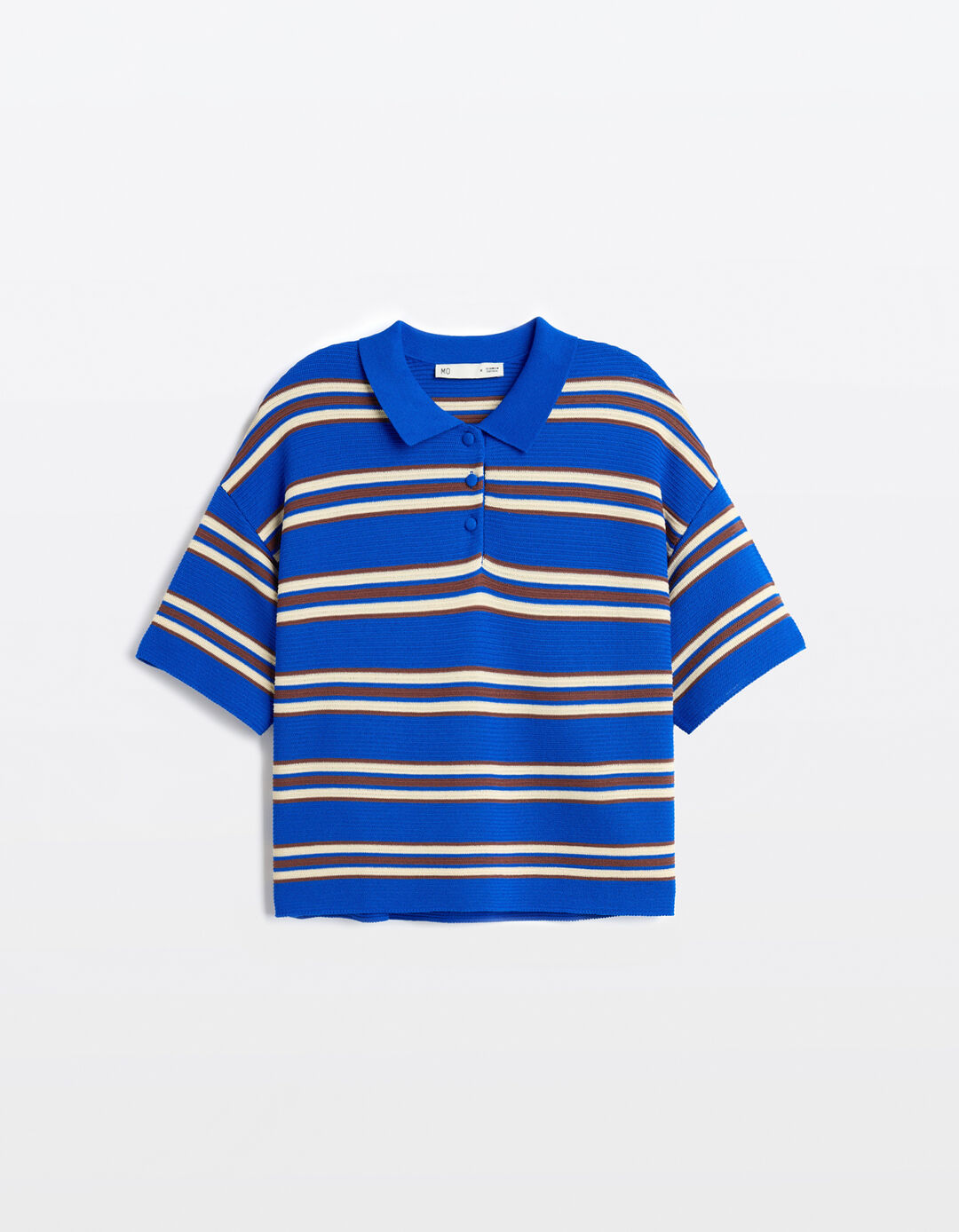 Polo de Malha, Mulher, Azul