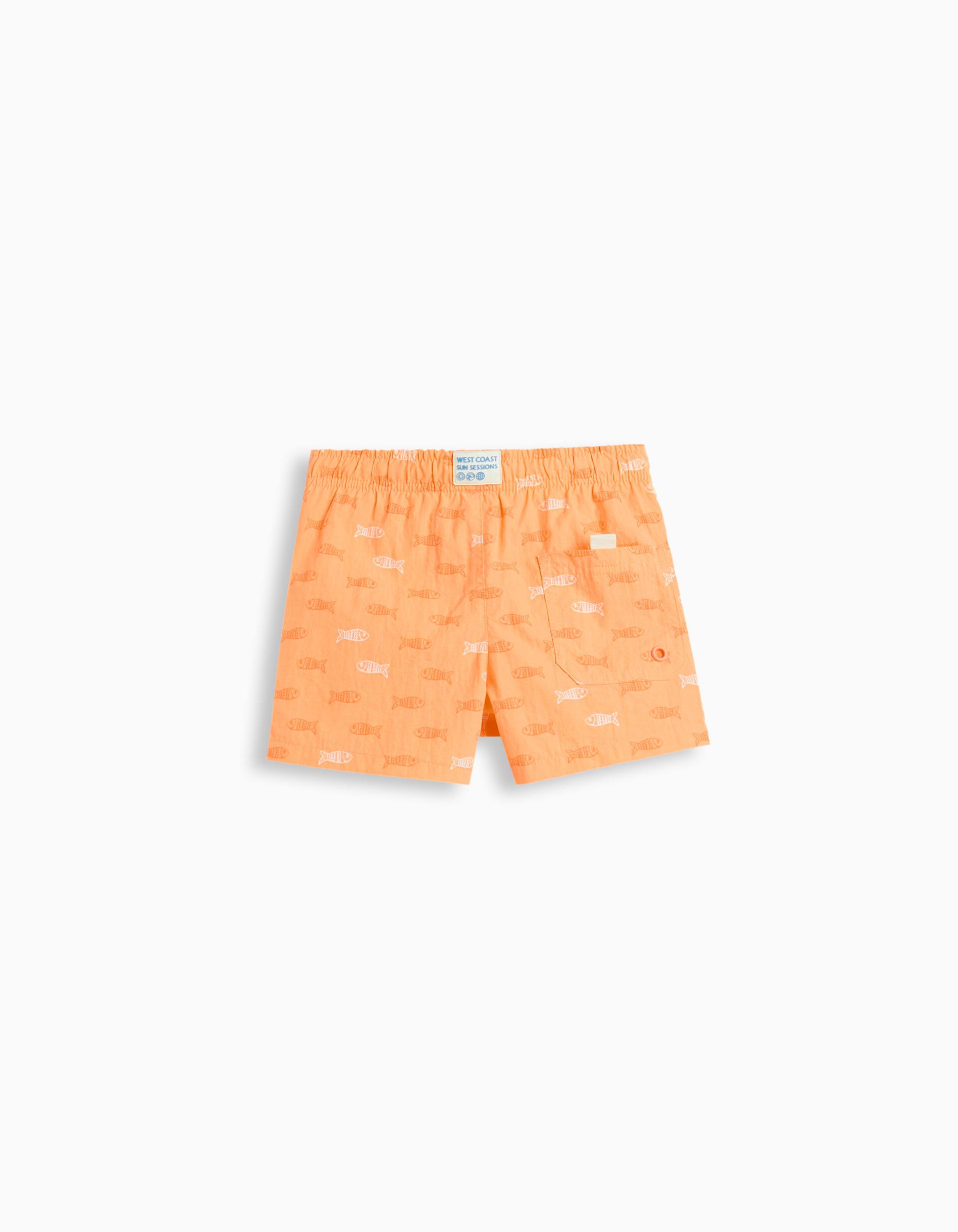 Comprar Online Cal&ccedil;&otilde;es de Banho, Menino, Laranja Claro