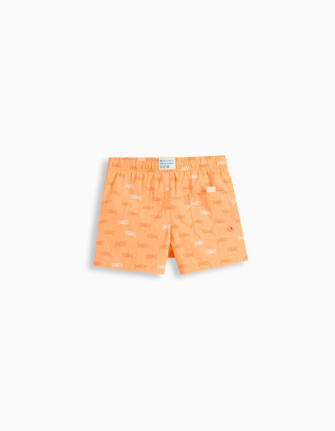 Cal&ccedil;&otilde;es de Banho, Menino, Laranja Claro