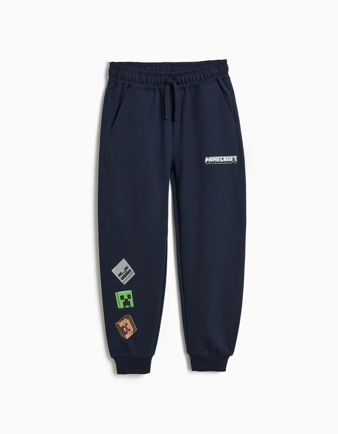 Joggers de Felpa 'Minecraft', Menino, Azul Escuro