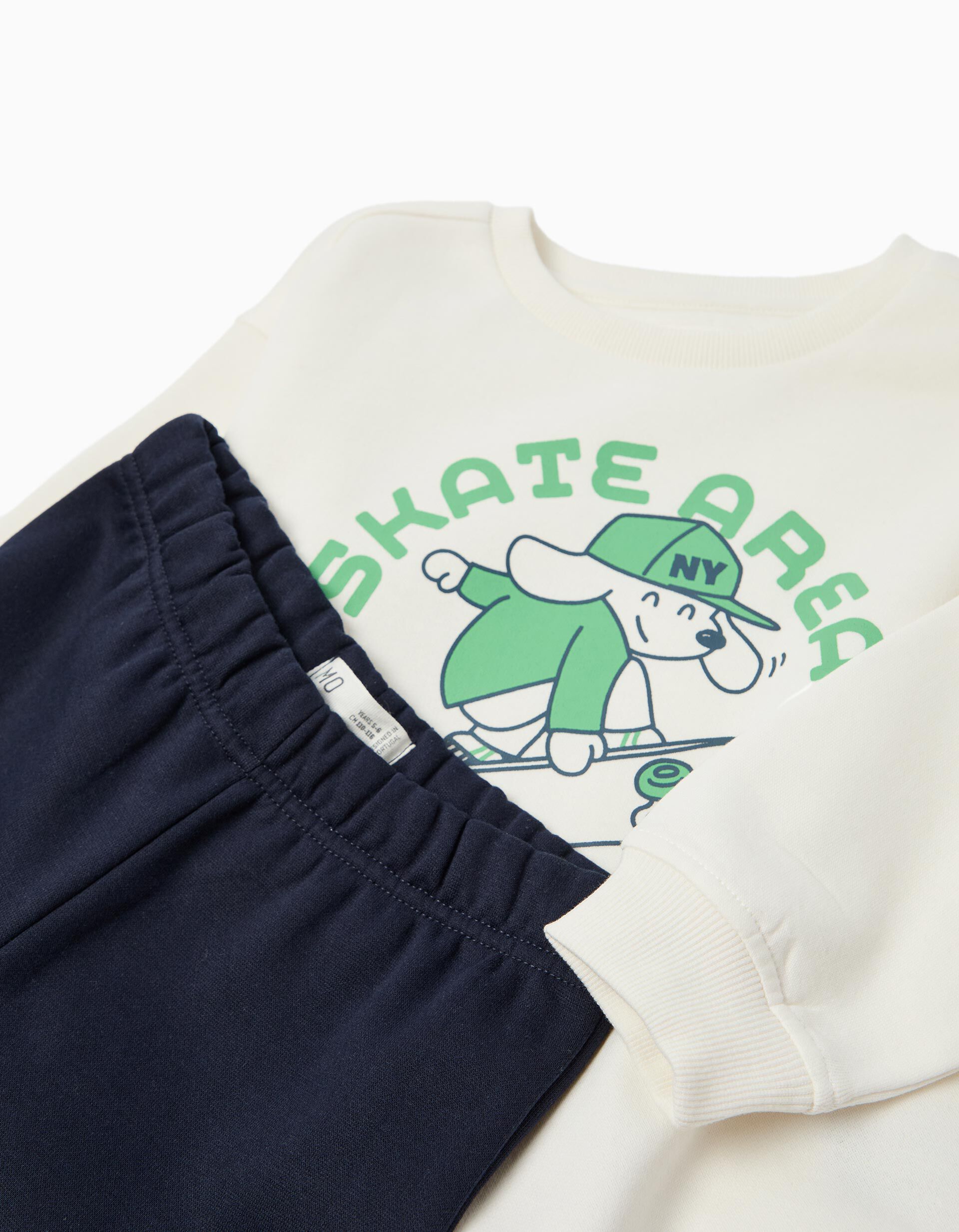 Comprar Online Conjunto de Jogging, Menino, Branco