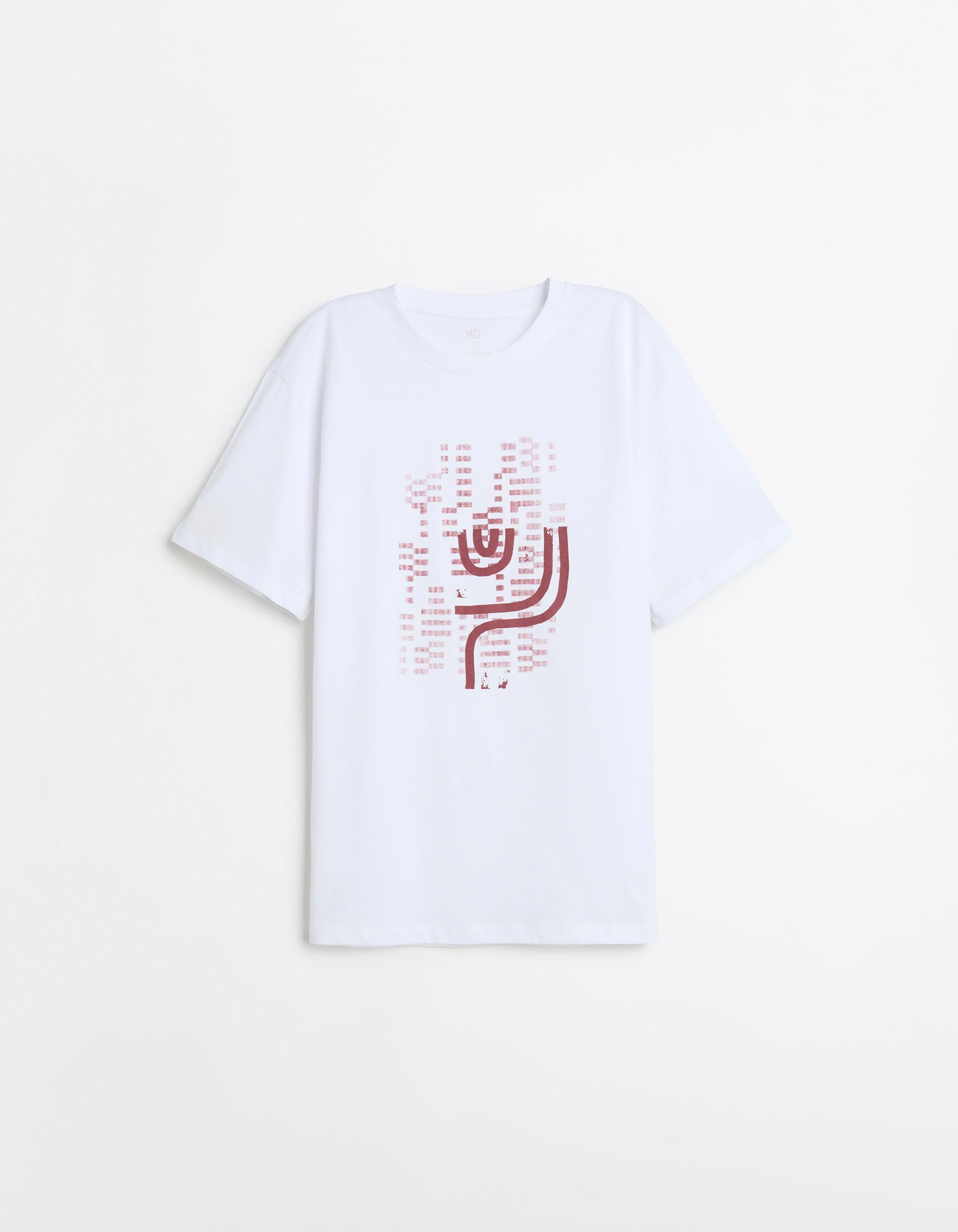 Comprar Online T-shirt Jersey Estampada, Homem, Branco