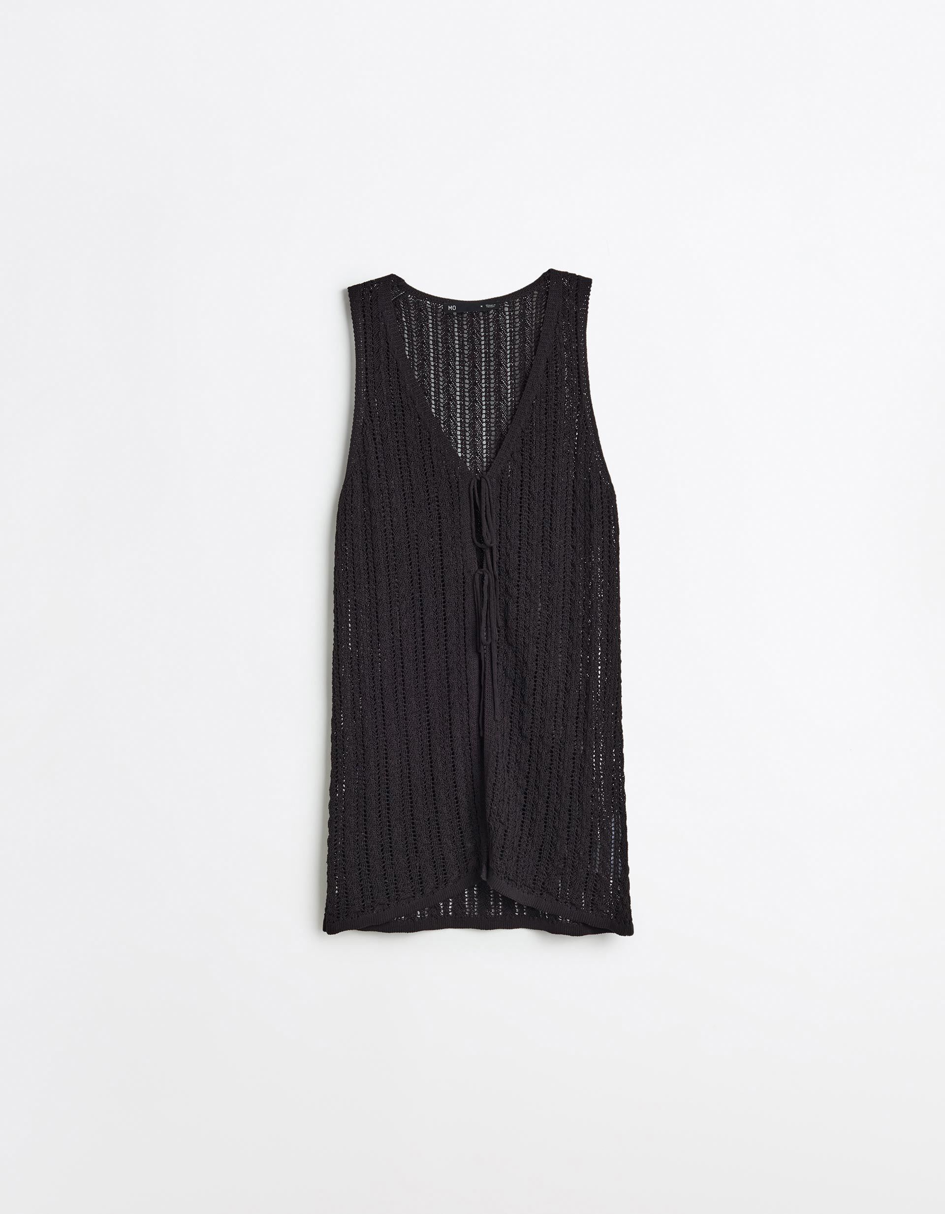 Comprar Online Colete Malha Tricotada, Mulher, Preto