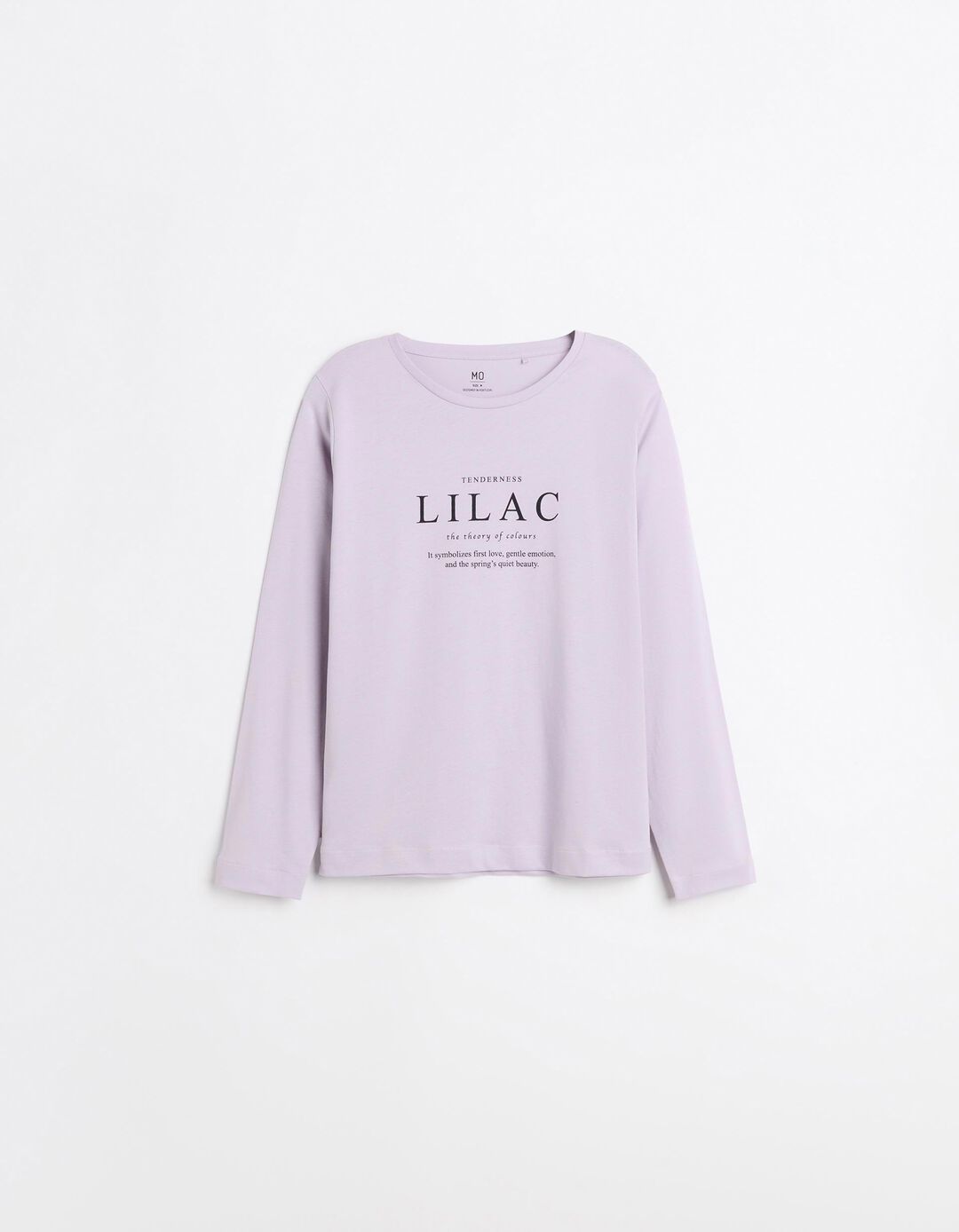 T-shirt Manga Comprida, Mulher, Roxo