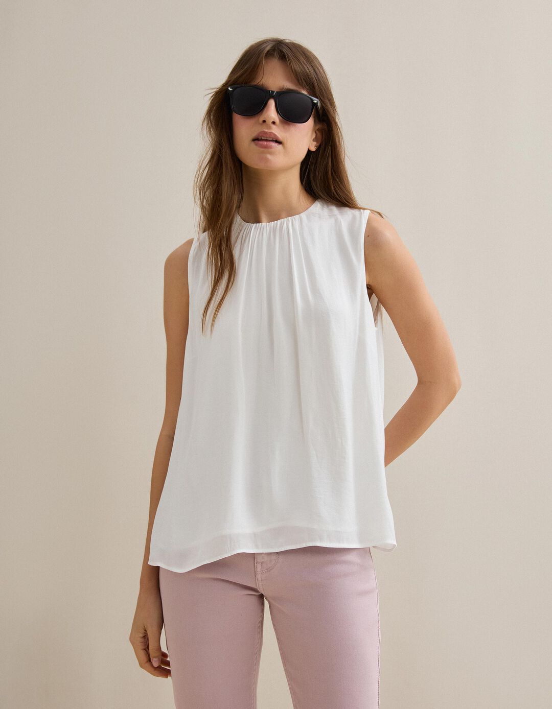 Blusa, Mulher, Branco