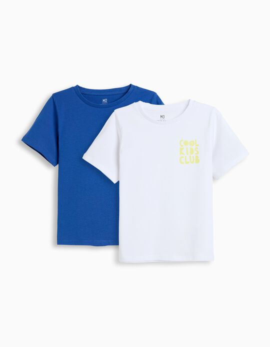 Comprar Online Pack 2 T-shirts, Menino, Azul