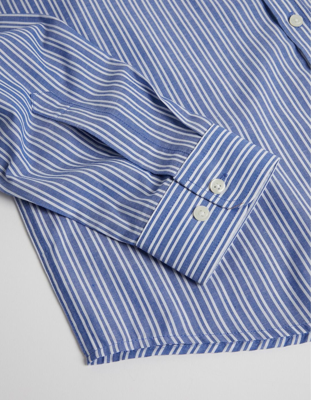 Striped Long Sleeve Shirt, Men, Multiple colors