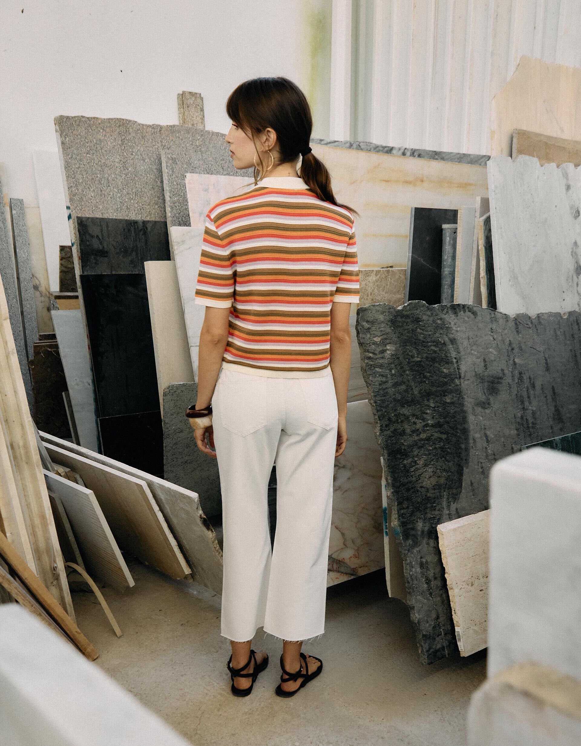 Comprar Online Cal&ccedil;as de Ganga 'Straight Fit', Mulher, Cru