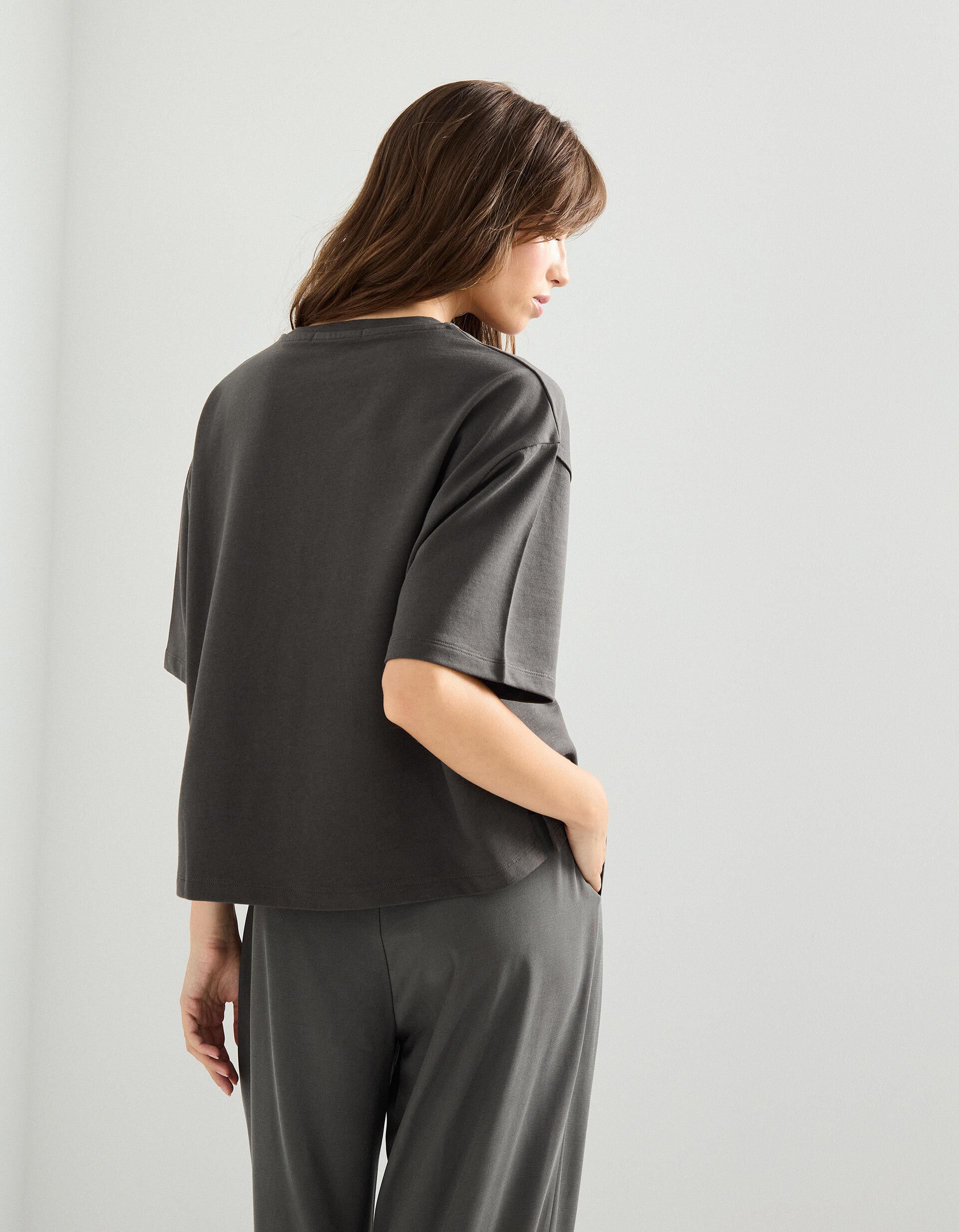 Comprar Online T-shirt, Mulher, Cinzento Escuro 