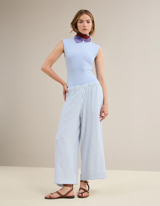 Comprar Online Cal&ccedil;as Culotte Ricas, Mulher, Azul Claro