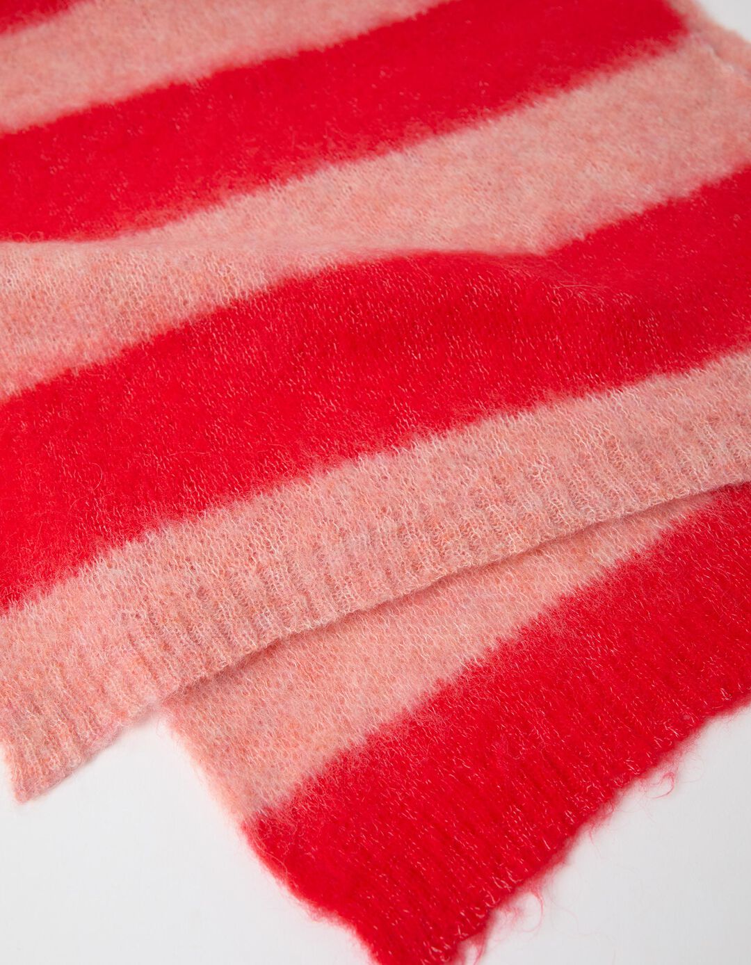 Cachecol &Agrave;s Riscas, Mulher, Rosa