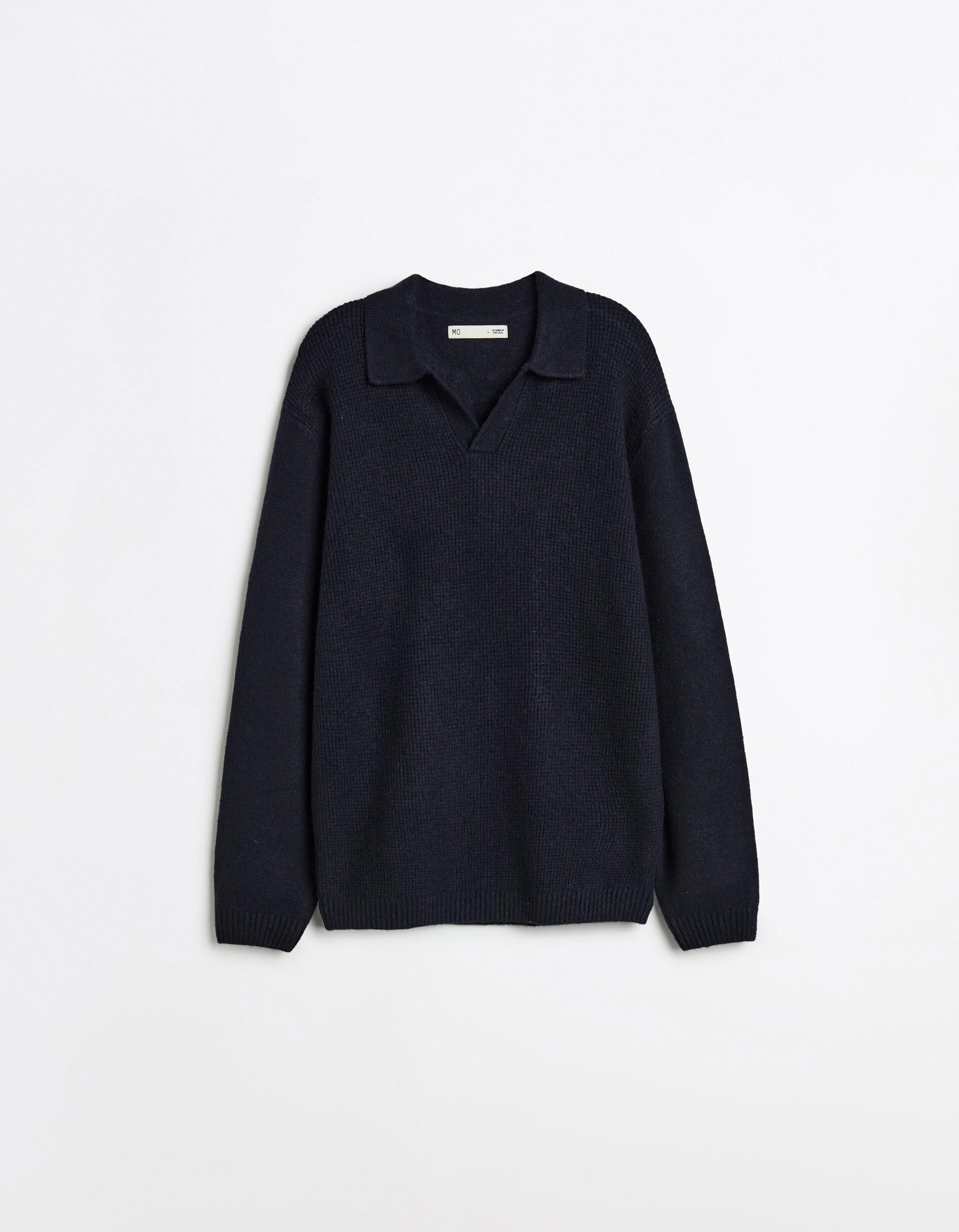 Comprar Online Polo de Malha, Homem, Azul Escuro