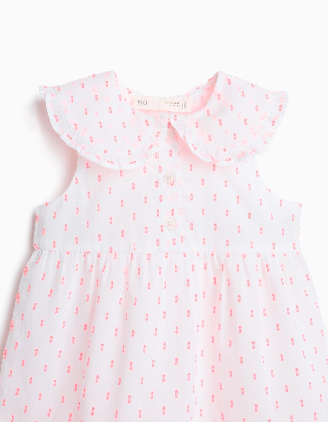 Vestido, Menina, Branco