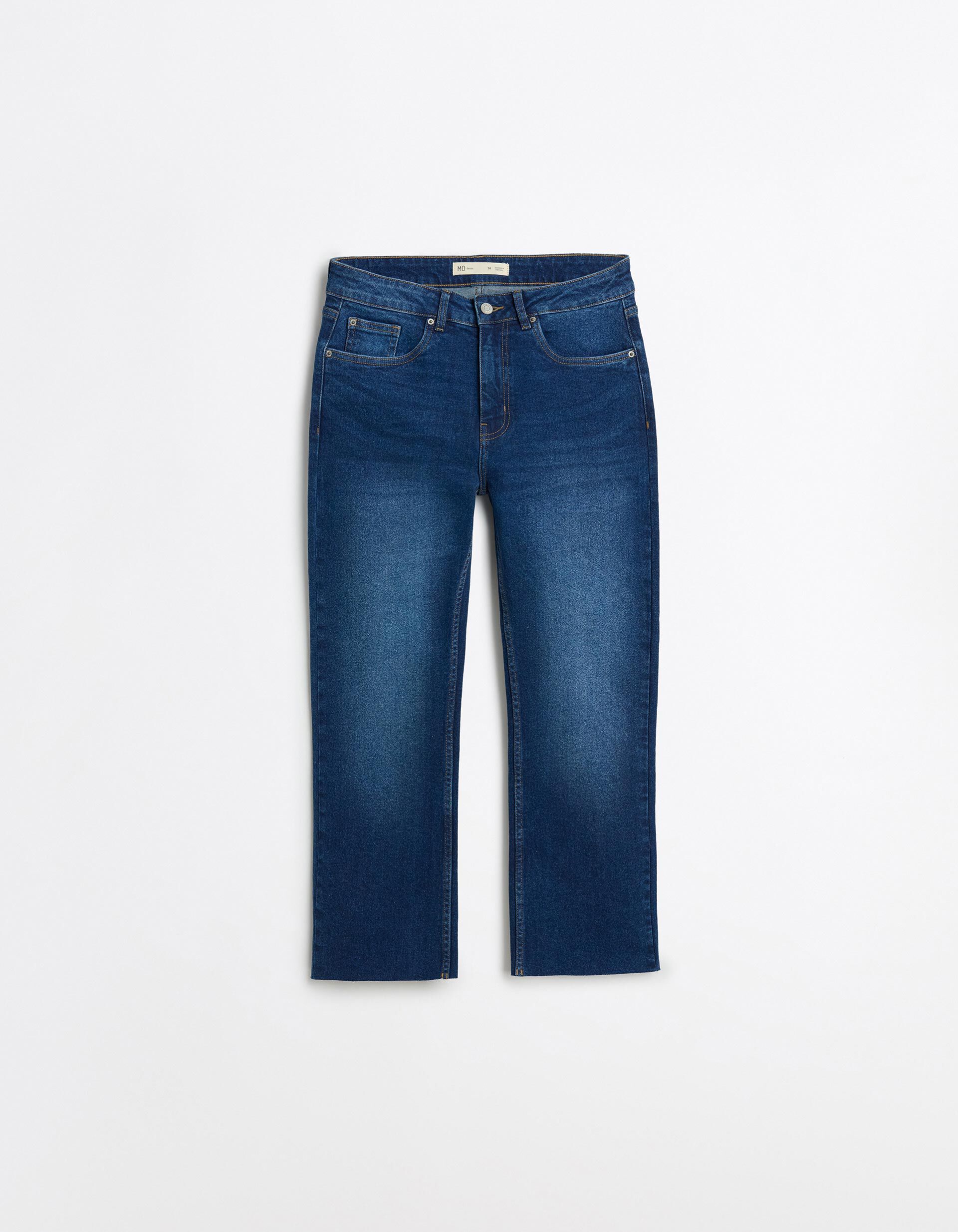 Comprar Online Cal&ccedil;as de Ganga 'Cropped Flare', Mulher, Azul Escuro